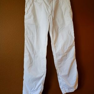 Men white pants